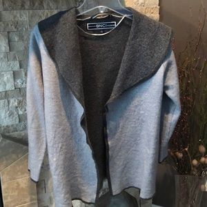 BNCI open hooded cardigan